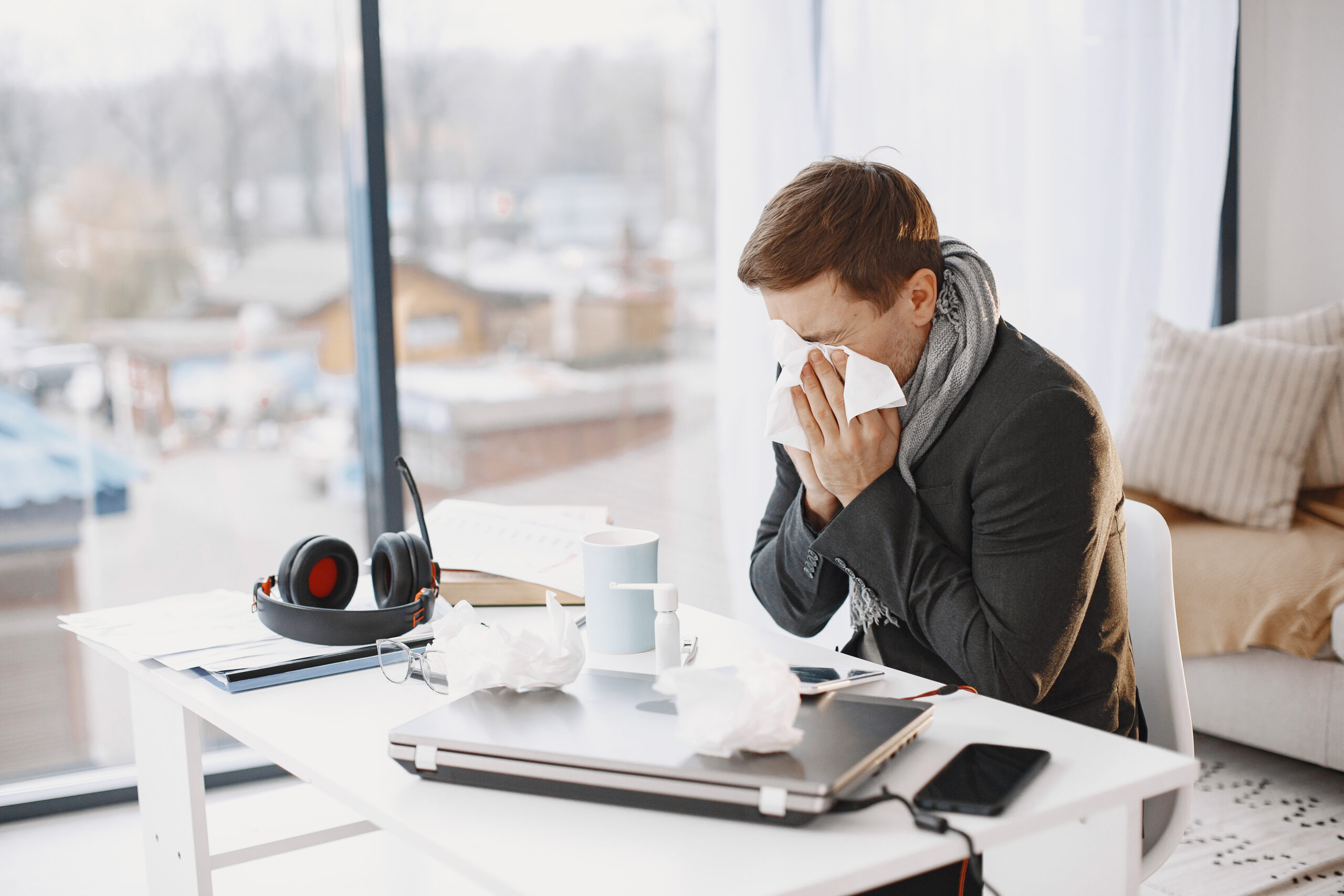 Main image of workplace absenteeism caused by poor IAQ in workplace